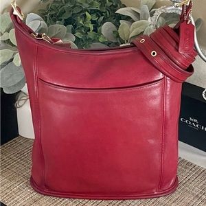 Vintage Coach Slim Duffel Sac 9060